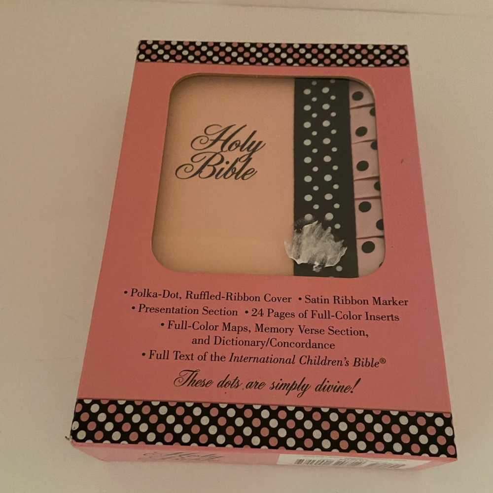 Children’s Holy Bible - Peachy Pink